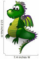 Fairy Tale Dragon Wall Decal