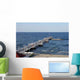Pirate Ship at the Pier in Sopot, Poland Wall Decal