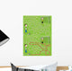 Football Maze Wall Decal