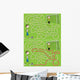 Football Maze Wall Decal