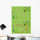 Football Maze Wall Decal