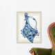 Abstract Sea Shell Wall Decal
