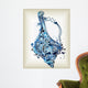 Abstract Sea Shell Wall Decal