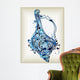 Abstract Sea Shell Wall Decal
