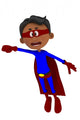 Super Hero Wall Decal