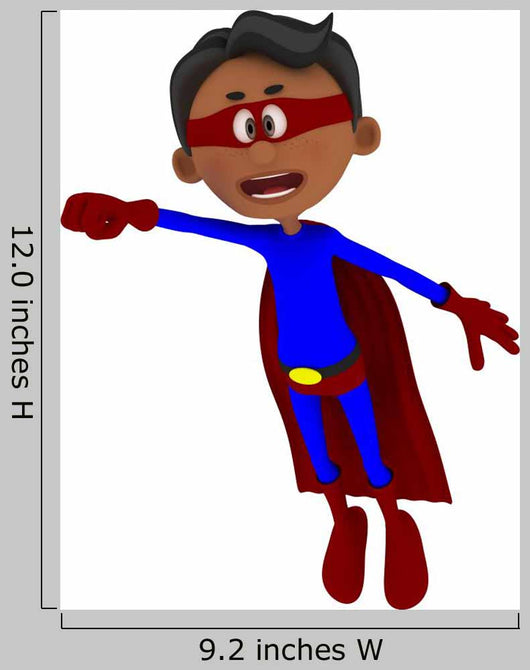 Super Hero Wall Decal