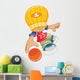 Basketball Player Wall Decal