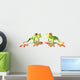 Two Tree Frogs Wall Stickers Wall Decal