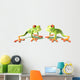 Two Tree Frogs Wall Stickers Wall Decal