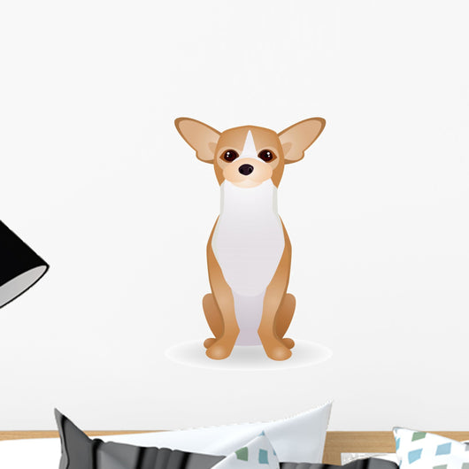 Chihuahua Cartoon Wall Decal