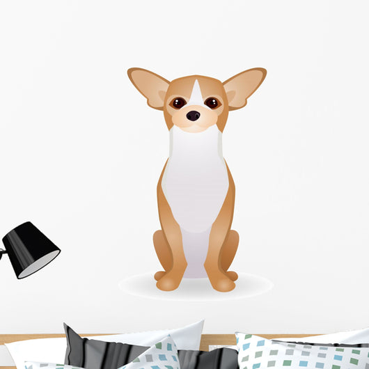Chihuahua Cartoon Wall Decal