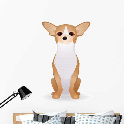 Chihuahua Cartoon Wall Decal