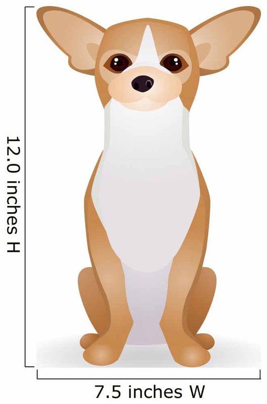 Chihuahua Cartoon Wall Decal