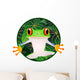 Tree Frog Cartoon Wall Decal
