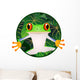 Tree Frog Cartoon Wall Decal