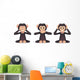 See No Evil, Speak No Evil, Hear No Evil Wall Decal