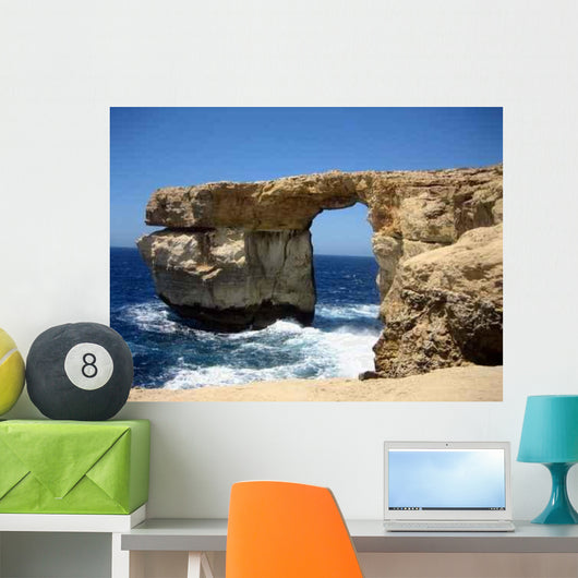 Blue Window-Gozo Wall Decal