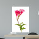 Beautiful Pink Hibiscus Flower Wall Decal