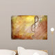 Grunge Treble Clef Musical Wall Decal