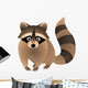 Raccoon Cartoon Wall Decal