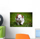 English Bulldog Puppy Outdoors Wall Decal