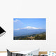 Mount Etna Wall Decal