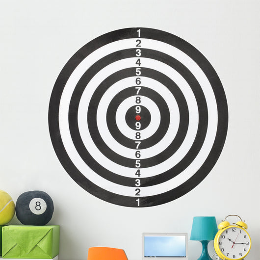 Dartboard Bulla S Eye Wall Decal