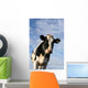 Curious Cow Wall Decal