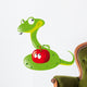 Snake And Apple Wall Decal