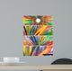 Retro Style Banner Set Wall Decal