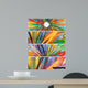 Retro Style Banner Set Wall Decal