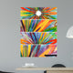 Retro Style Banner Set Wall Decal