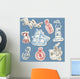Nautical Doodles Wall Decal