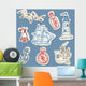Nautical Doodles Wall Decal