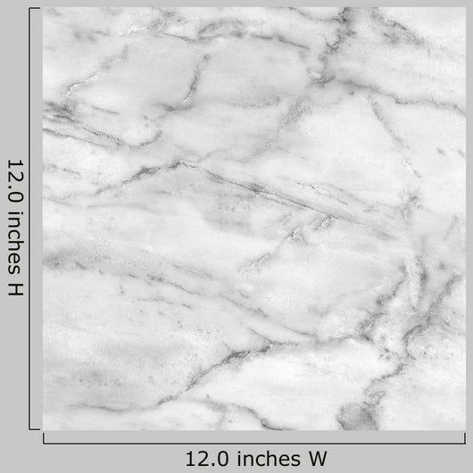 White Marble Texture High Res Wall Decal