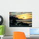 Sonnenuntergang Auf Den Lofoten Wall Decal