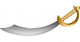 Vector Cutlass Sword Wall Decal