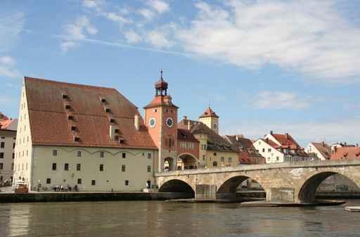 Stone Bridge Regensburg Wall Decal