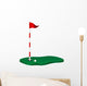 Golf Theme With Green Wall Decal