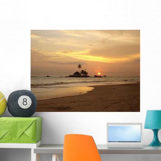 Sri Lanka Sonnenuntergang Wall Decal