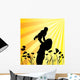 Vector Mother And Child Wall Decal