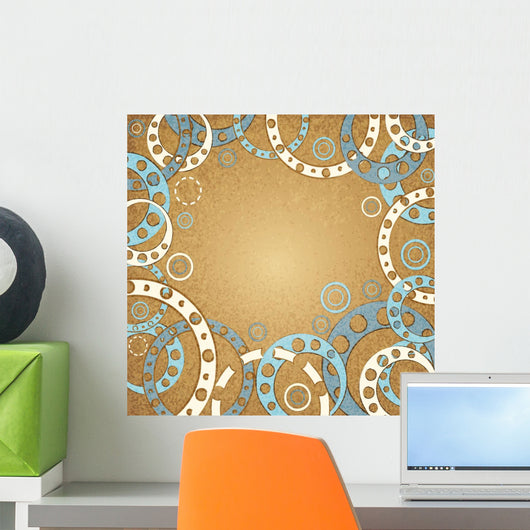 Abstract Vintage Vector Wall Decal