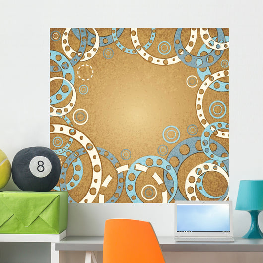 Abstract Vintage Vector Wall Decal
