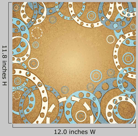 Abstract Vintage Vector Wall Decal