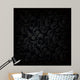 Dark Retro Wallpaper Wall Decal