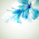 Tender With Blue Abstract Wall Decal