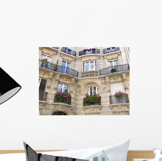 Stone Buildings Hollow Paris Wall Decal