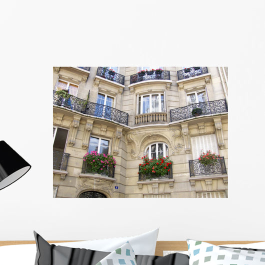 Stone Buildings Hollow Paris Wall Decal
