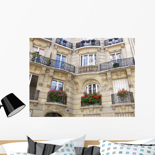 Stone Buildings Hollow Paris Wall Decal