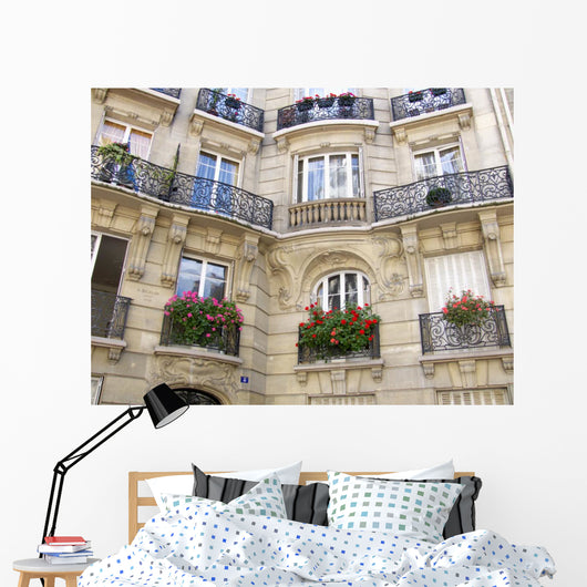Stone Buildings Hollow Paris Wall Decal